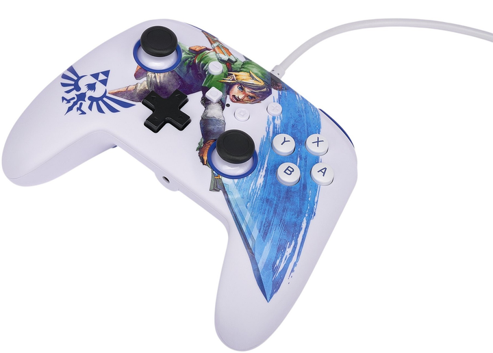 Kontroler PowerA NSW ENH Nintendo Switch Wired Controller - Master Sword Attack (0617885028649) - obraz 6