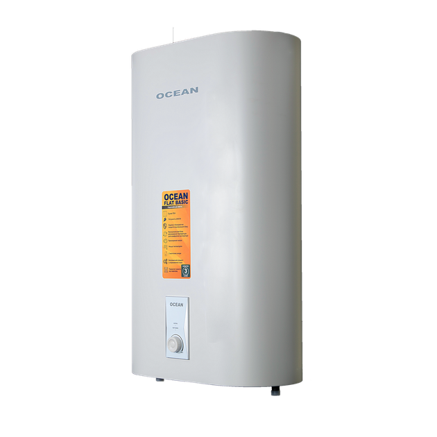 Бойлер OCEAN FLAT BASIC RZB100М EТ+DT 100л сухой тэн - изображение 3