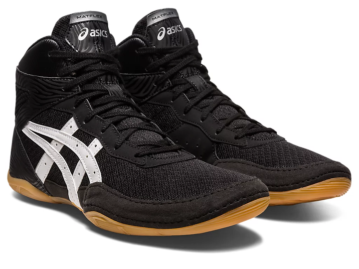 Борцівки Asics Matflex 7 (1081A051-001) Black/White 41.5 - зображення 8