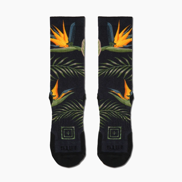 Шкарпетки 5.11 Tactical Sock Awe Knife Paradise Black L (10041AFO-019) - зображення 2
