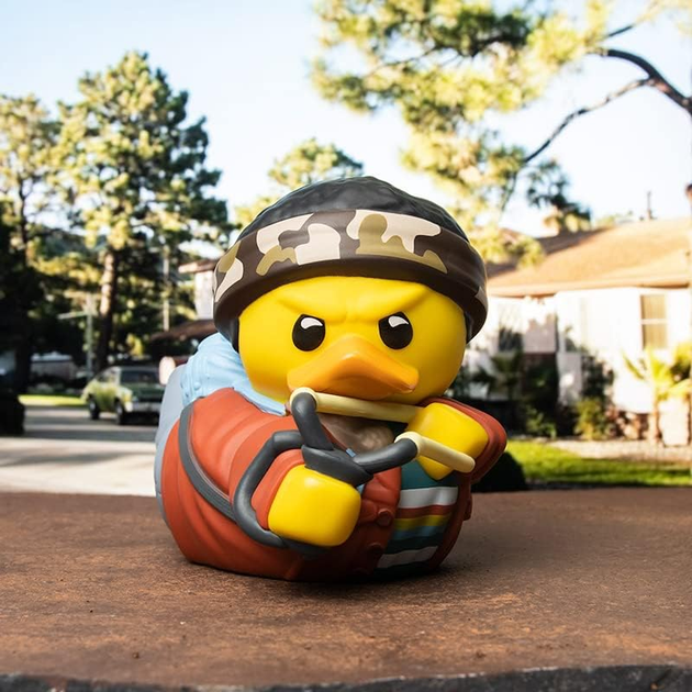 Kolekcjonerska figurka kaczuszka Numskull Tubbz Cosplaying Ducks Stranger Things: Lucas Sinclair 5 (5056280444145) - obraz 3