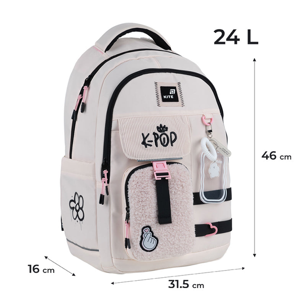 Рюкзак Kite Education teens K25-2597L-2 4063276190291 - зображення 2