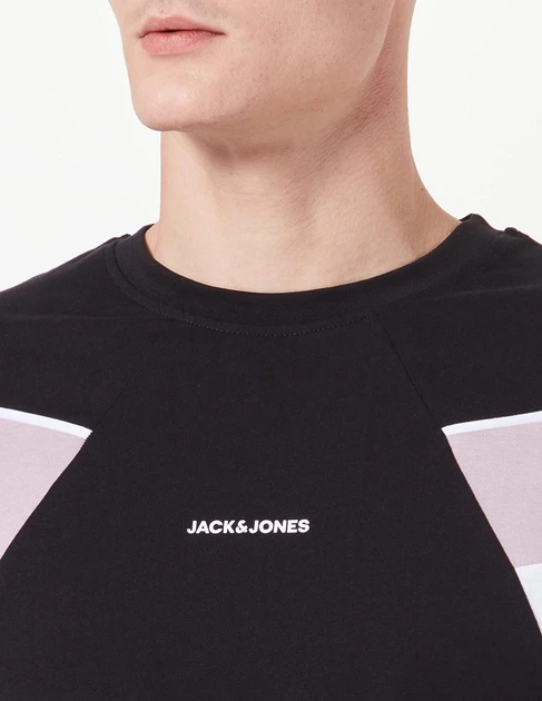 Футболка JACK&JONES М0135503 (12205213) колір чорний L - зображення 4