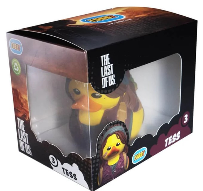 Колекційна фігурка каченя Numskull Tubbz Boxed Edition The Last of Us: Tess 3 (5056280454625) - зображення 7