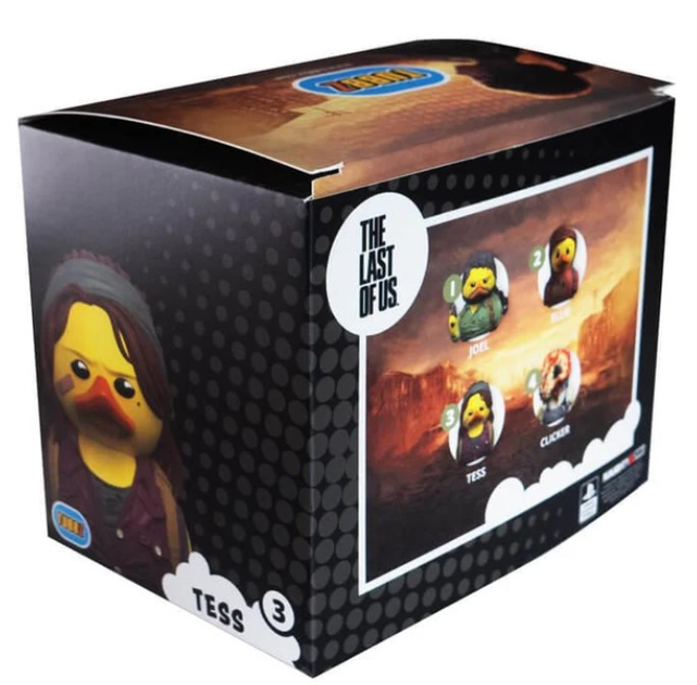 Колекційна фігурка каченя Numskull Tubbz Boxed Edition The Last of Us: Tess 3 (5056280454625) - зображення 8