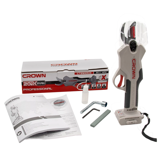 Аккумуляторный секатор CROWN CT29001HX - Фото 4 Аккумуляторный секатор CROWN CT29001HX - изображение 4
