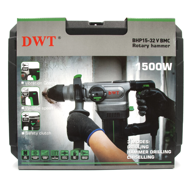 Перфоратор DWT BHP15-32V BMC - Фото 10 Перфоратор DWT BHP15-32V BMC - изображение 10