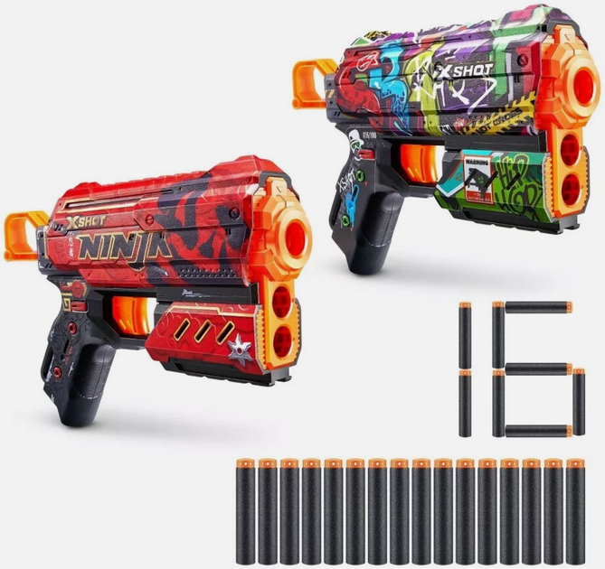 Zestaw wyrzutni Yuru Skins Flux 2 szt + 16 strzałek (193052039958) - obraz 3