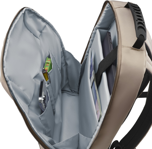 Рюкзак для ноутбука Hama Premium Lightweight 16.2" Beige (4047443518514) - зображення 4