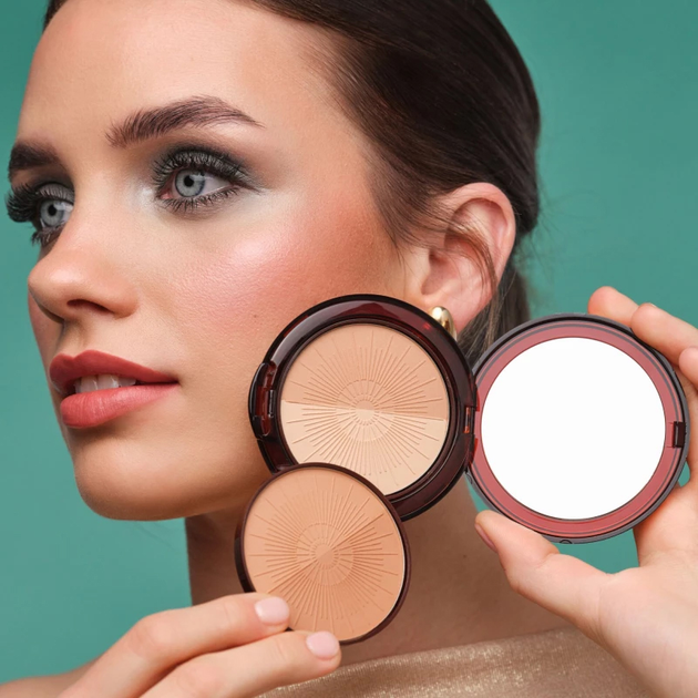 Бронзуюча пудра Artdeco Compact Long-Lasting 50 Almond 10 г (4052136055948) - зображення 5