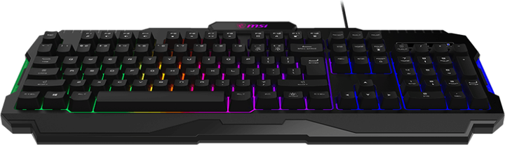 Клавиатура проводная MSI Forge GK100 UA USB Black (S11-04UA221-HH9