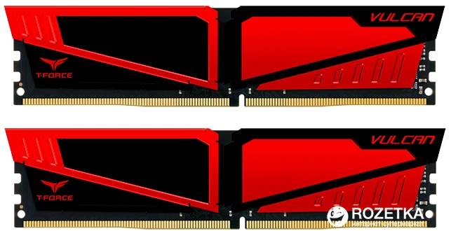 Оперативная память Team T-Force Vulcan DDR4-2400 16384MB PC-19200