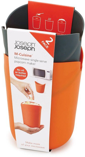 Zestaw pojemników Joseph Joseph do popcornu w mikrofali M-C 2 szt (5028420450187) - obraz 16