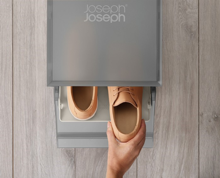 Набор коробок для обуви Joseph Joseph ShoeCasePremium серый 2 шт (5028420555004) - изображение 9