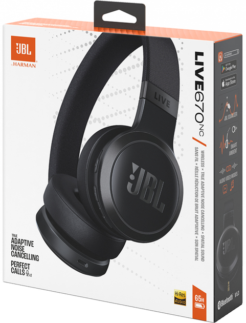 Słuchawki JBL Live 670NC Black (1200130004735) - obraz 11