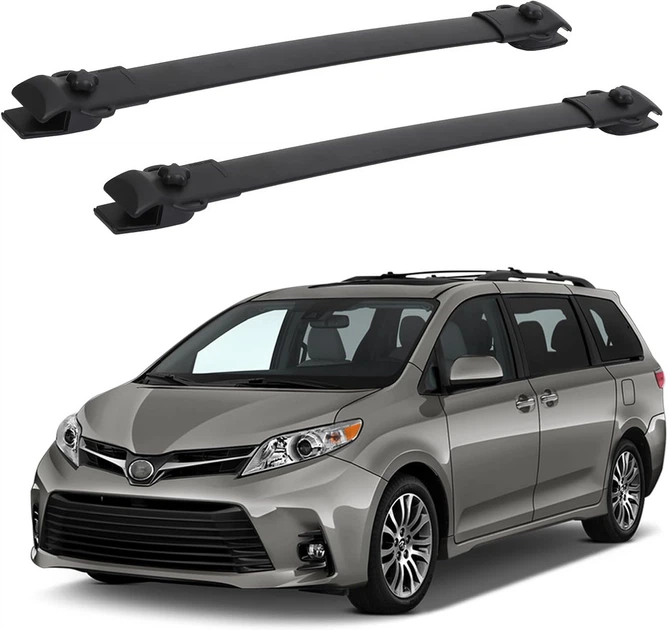 Багажник поперечный (2 шт) для Toyota Sienna 2010-2020 гг - изображение 2