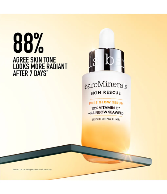Serum do twarzy bareMinerals Skin Rescue Pure Glow rozjaśniające 30 ml (194248101749) - obraz 4