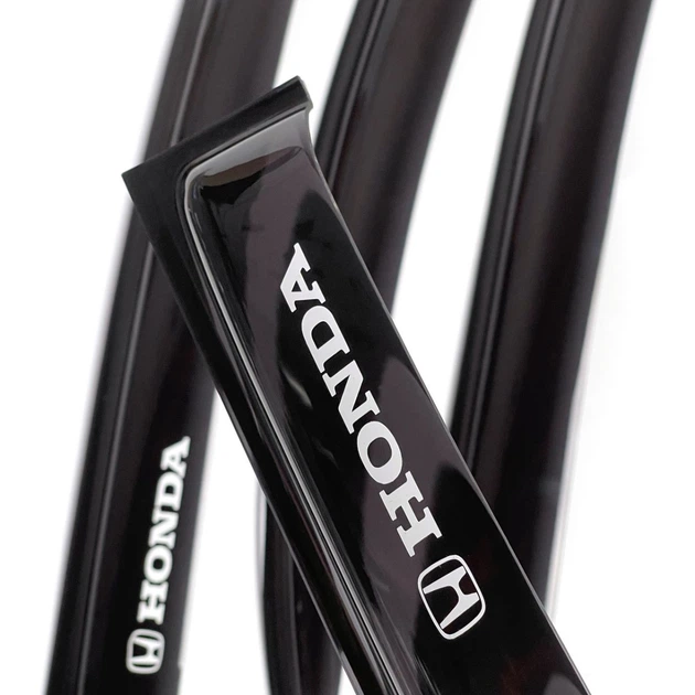 Дефлектори вікон вітровіки Honda Civic 4D 2006-2011 3M Скотч Voron Glass - зображення 2