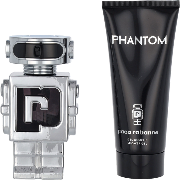 Zestaw męski Paco Rabanne Phantom Woda toaletowa 50 ml + Żel pod prysznic 100 ml (3349668628254) - obraz 2