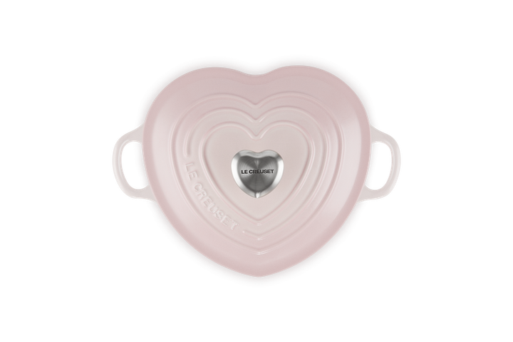 Каструля Le Creuset Heart 1,9 л Shell Pink (21401207774455) - Фото 4 Каструля Le Creuset Heart 1,9 л Shell Pink (21401207774455) - изображение 4