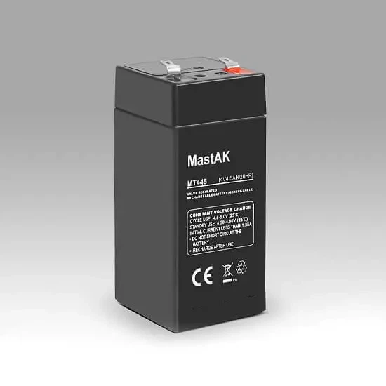Акумулятор AGM Mastak MT445 4V 4,5A - Фото 2 Акумулятор AGM Mastak MT445 4V 4,5A - изображение 2