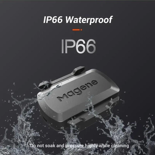 Велосипедный датчик каденса и скорости Magene S3+ Bluetooth 4.0 и ANT+ IP66 заряд до 500 часов - Фото 9 Велосипедный датчик каденса и скорости Magene S3+ Bluetooth 4.0 и ANT+ IP66 заряд до 500 часов - изображение 9