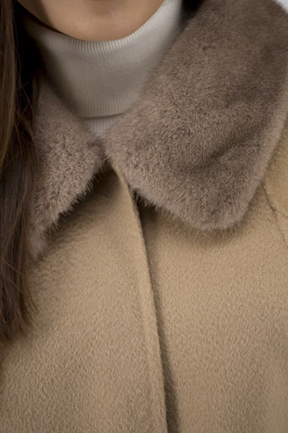 Жіноче пальто Ferrucci (кемел, 2XL), 118002, 25178 - зображення 5