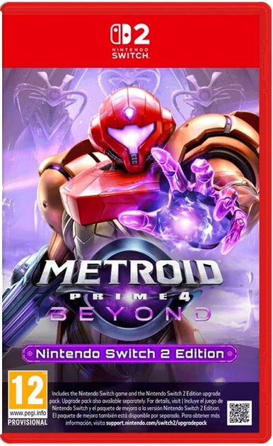 Гра Nintendo Switch 2 Metroid Prime 4: Beyond (Картридж) (0045496313371) - зображення 1