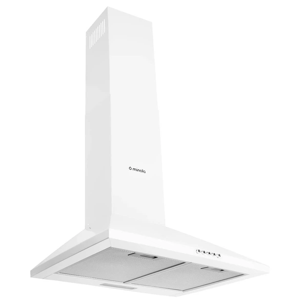 Витяжка купольна Minola HK 5214 WH 700 LED (700 м3/год, 3 швидк., кнопкове кер.) 255952 - изображение 2