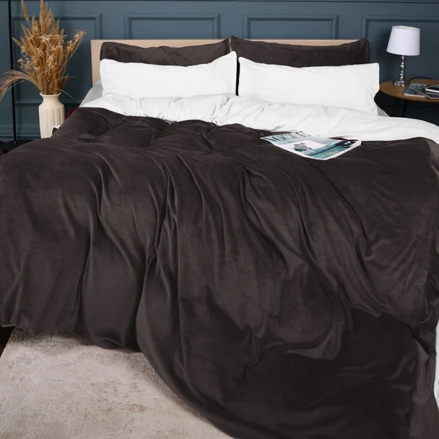 Підковдра MirSon Велюр Winter Frost 28-0001 + 28-0003 Lilium Velvet 160х220 від Rozetka на платформі USKIDKA Акція на Підковдра MirSon Велюр Winter Frost 28-0001 + 28-0003 Lilium Velvet 160х220 від Rozetka