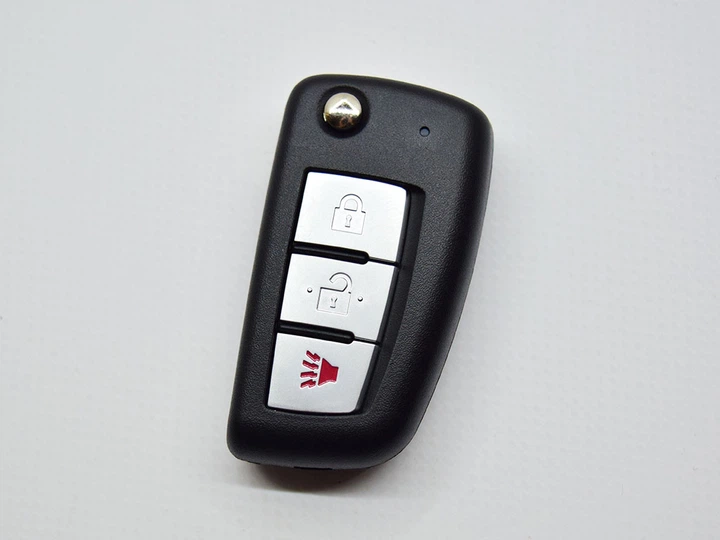Выкидной ключ Nissan Rogue 2014-2018 2+1 кнопки 434Mhz NSN-14 CWTWB1G767 7961 HtAes - изображение 2