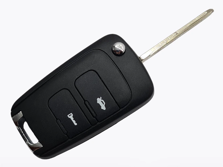 Корпус выкидного ключа Chevrolet Epica 2 кн DWO-5 с логотипом - изображение 3