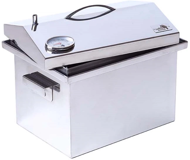 Коптильня Smoke House M DeLuxe 400х300х310 мм с термометром (SH110009) - изображение 4