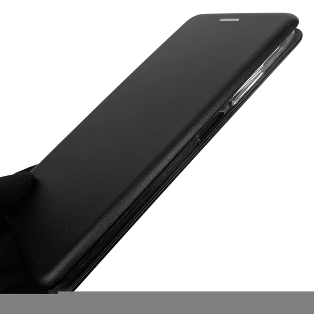 Чохол-книжка для Samsung Galaxy A03s (SM-A037F) з підставкою чорна - зображення 5