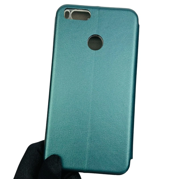 Чохол-книжка для Xiaomi Mi A1 з підставкою зелена - зображення 3