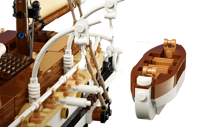Конструктор Lego The Endurance Корабель Витривалість Icons 10335 - зображення 8