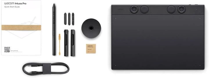 Графічний планшет Wacom Intuos Pro M 2025 (PTK670K0B) - Фото 2 Графічний планшет Wacom Intuos Pro M 2025 (PTK670K0B) - изображение 2