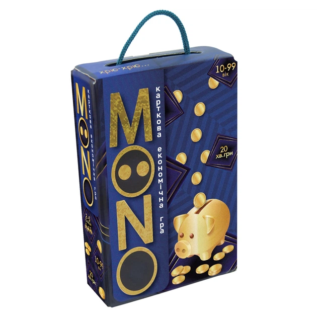 Настольная игра Strateg Mono экономична на украинском языке (30810) - Фото 1 Настольная игра Strateg Mono экономична на украинском языке (30810) - изображение 1