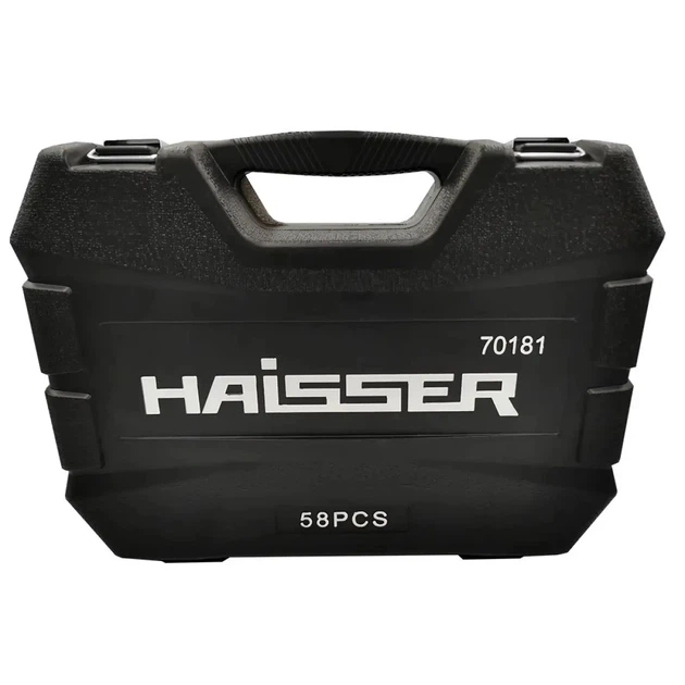 Набор инструментов Haisser 70181 117781 58 предметов - изображение 3