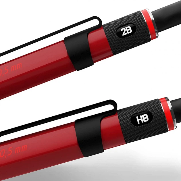 Механический карандаш Rotring Drawing ROTRING 500 Red PCL 0,5 R2164107 - Фото 3 Механический карандаш Rotring Drawing ROTRING 500 Red PCL 0,5 R2164107 - изображение 3
