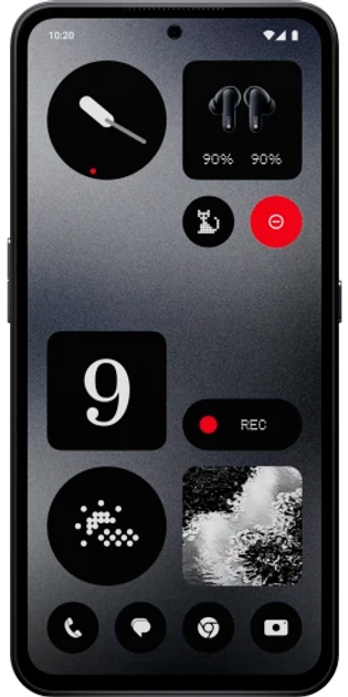 Мобильный телефон CMF by Nothing Phone 1 8/256GB Black