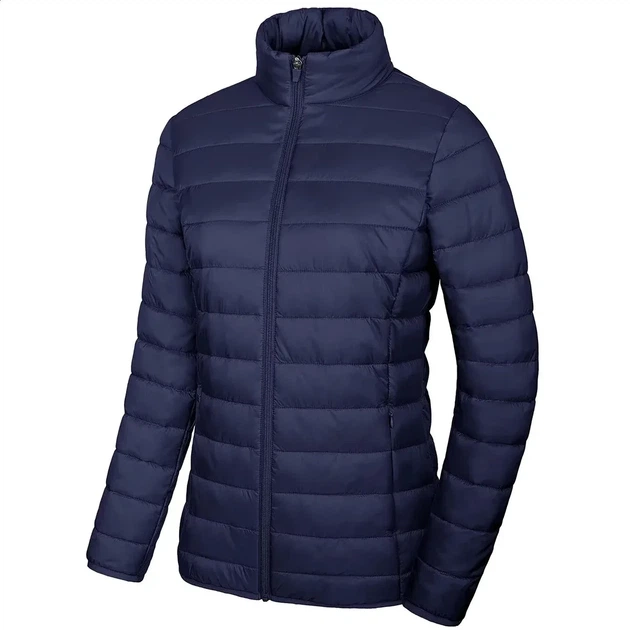 Жіноча демісезонна куртка синя 2XL - Фото 1 Жіноча демісезонна куртка синя 2XL - зображення 1