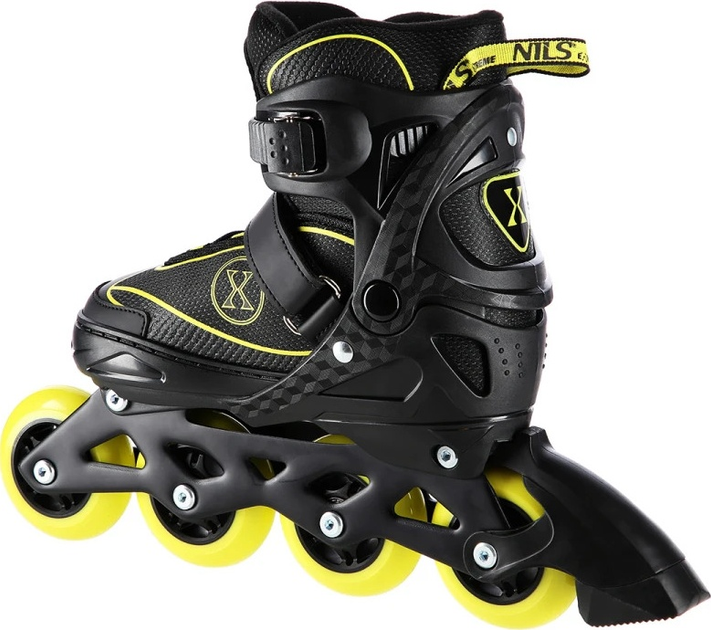 Ролики Nils Extreme NA11008 Чорно-Жовті роз. L (39-42) (5907695523652) - зображення 3