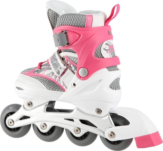 Łyżworolki Nils Extreme NA10602 Różowe roz. S (31-34) (5907695595482) - obraz 4