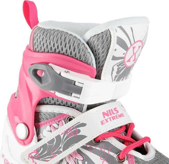 Łyżworolki Nils Extreme NA10602 Różowe roz. M (35-38) (5907695595499) - obraz 8