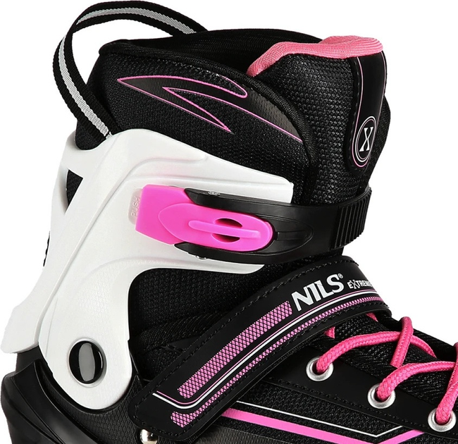 Łyżworolki Nils Extreme NA1169A Różowe roz. L (39-42) (5907695539523) - obraz 9