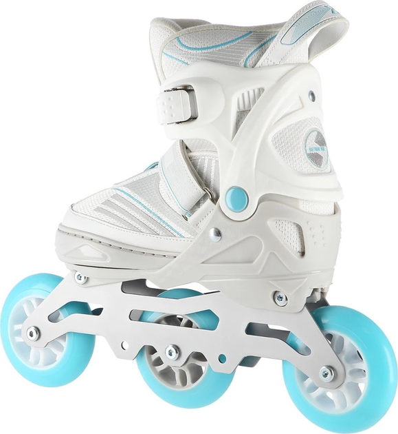 Łyżworolki Nils Extreme NA11201 Białe roz. M (35-38) (5907695543230) - obraz 4