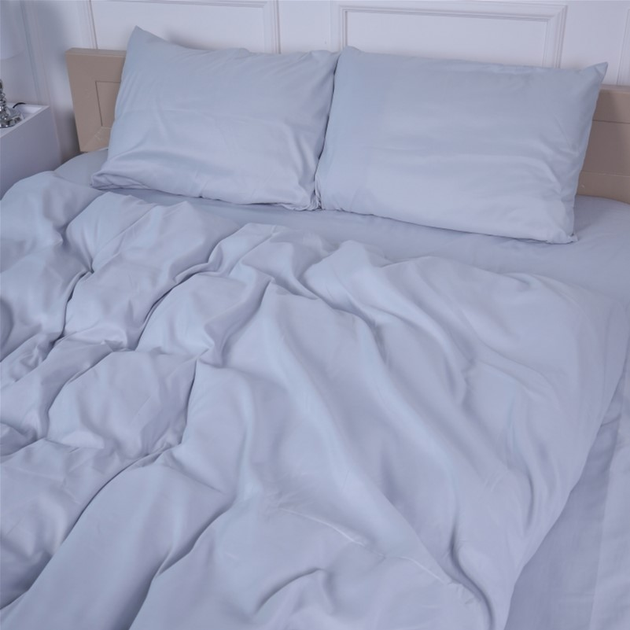 Підковдра MirSon №14-4102 Glacier Gray Mikrosatin Premium Однотонна 143х210 від Rozetka на платформі USKIDKA Акція на Підковдра MirSon №14-4102 Glacier Gray Mikrosatin Premium Однотонна 143х210 від Rozetka
