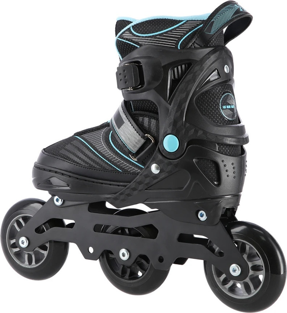 Łyżworolki Nils Extreme NA11201 Czarne roz. M (35-38) (5907695543254) - obraz 4