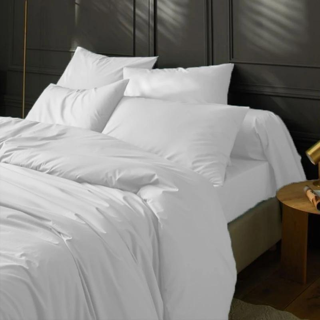 Простирадло MirSon полуторне 150x220 см Soft Elegance №18-0000 White Мікросатин від Rozetka на платформі USKIDKA Акція на Простирадло MirSon полуторне 150x220 см Soft Elegance №18-0000 White Мікросатин від Rozetka